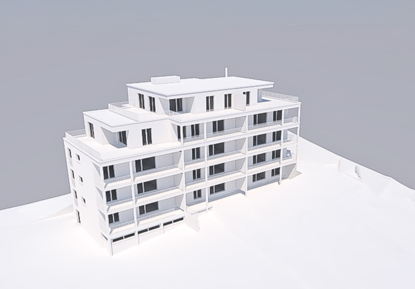 Neubau Mehrfamilienhaus - Moosseedorf