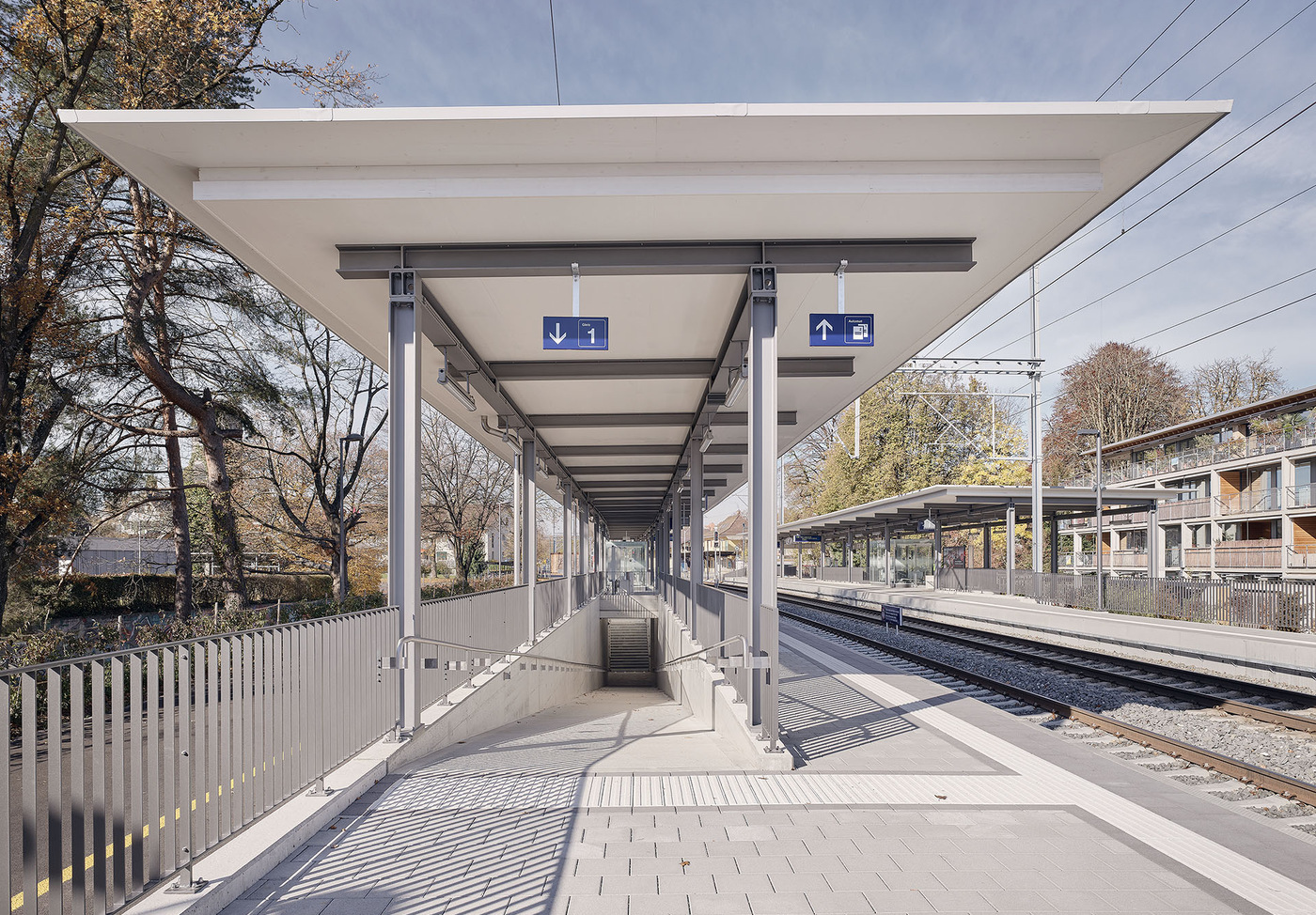 Neubau BLS Bahnstation Burgdorf Steinhof