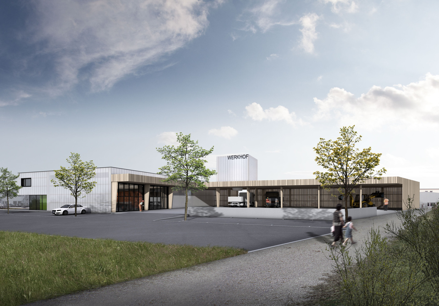 Studienauftrag - Werkhof Gemeinde, Kirchberg