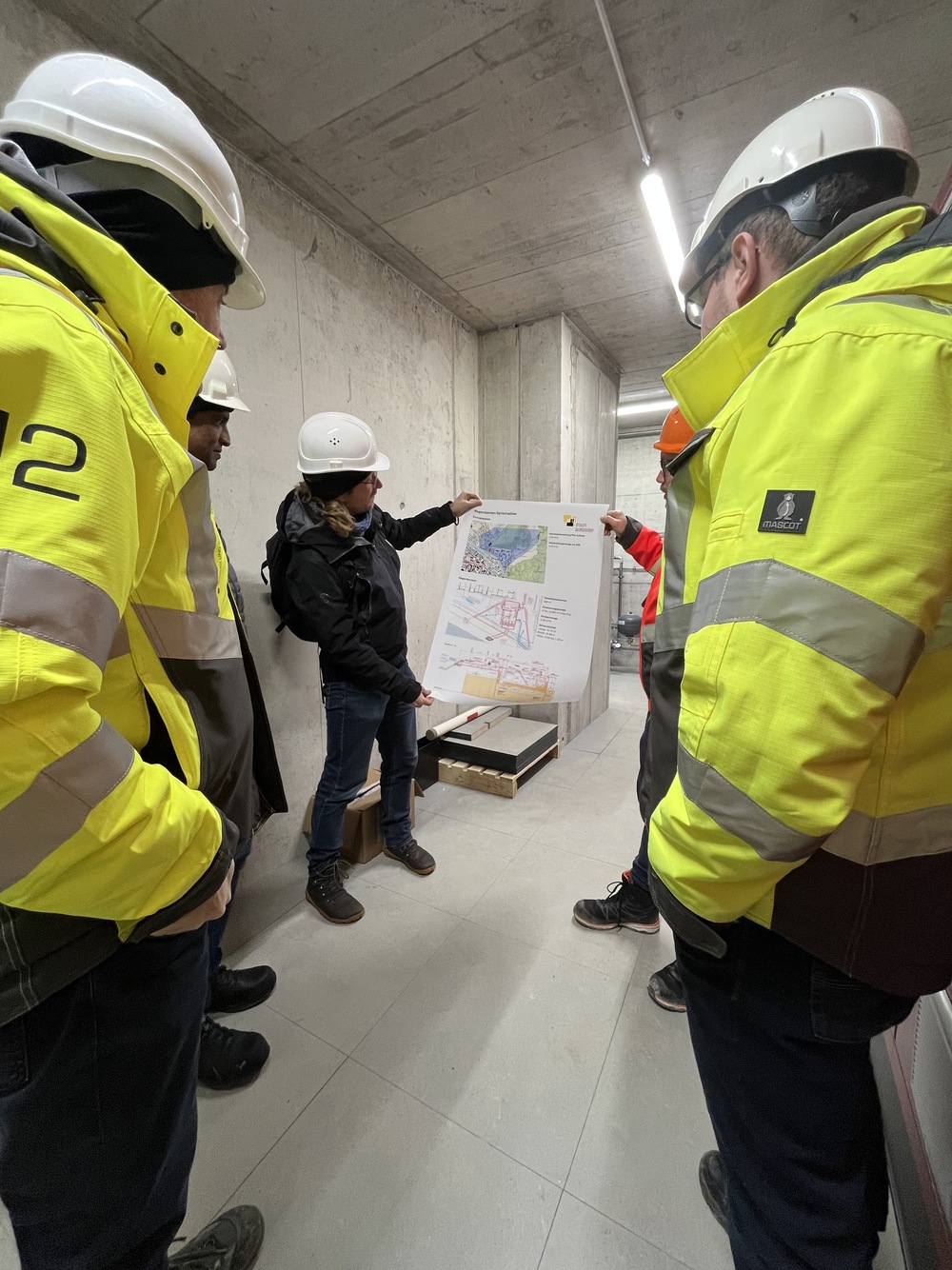 Bauleiter Ausflug mit Führung