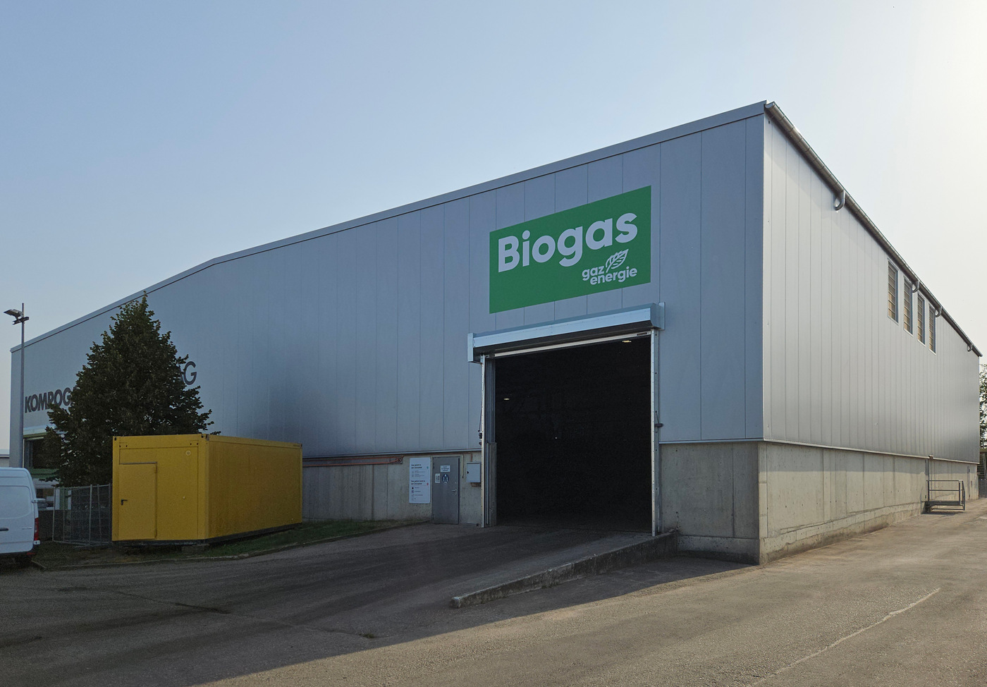 Sanierung Halle - Kompogas Utzenstorf AG